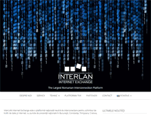 Tablet Screenshot of interlan.ro